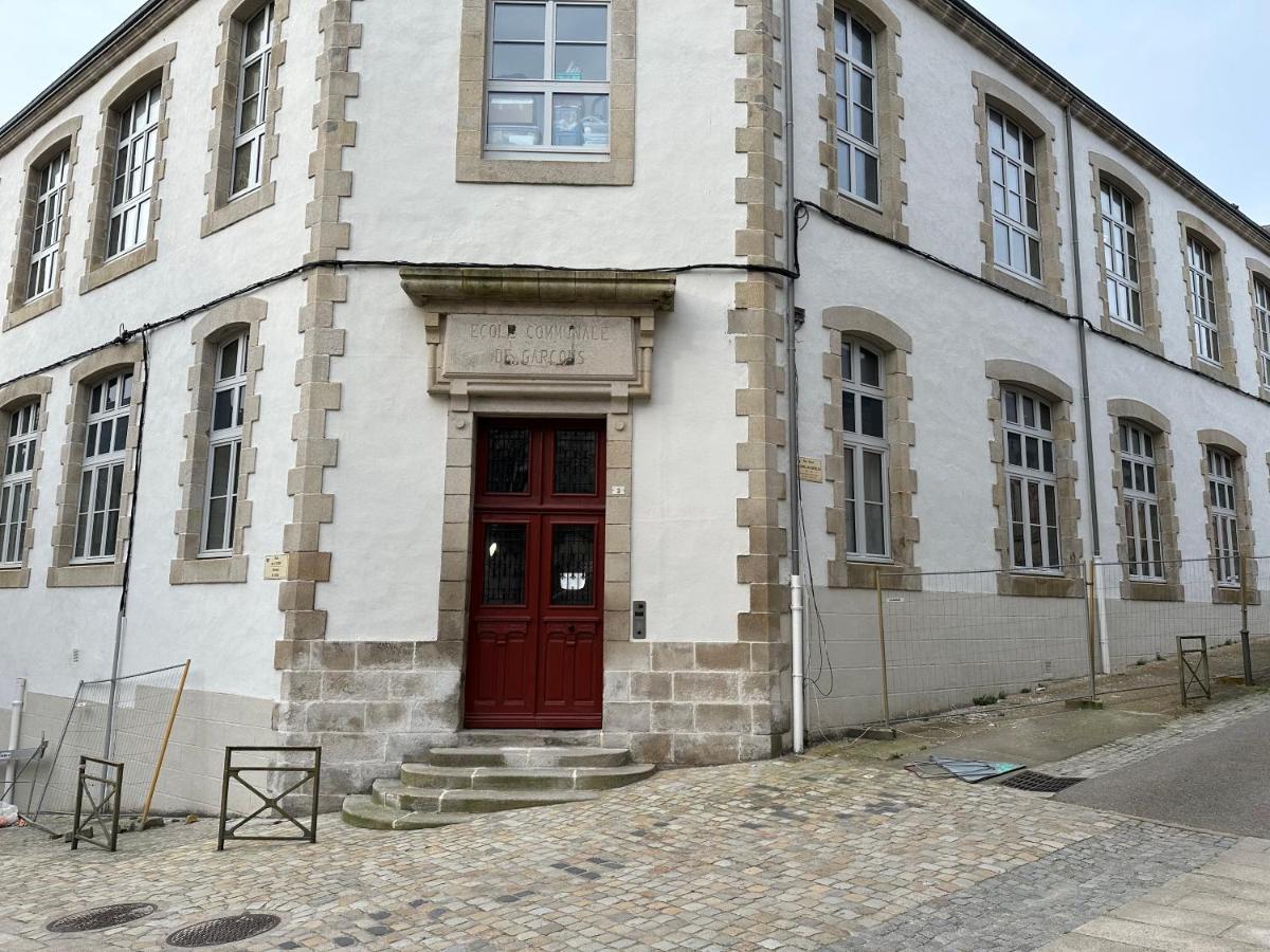 Appartement Design X - Hyper Centre - Parking Prive - Quimper Exterior foto